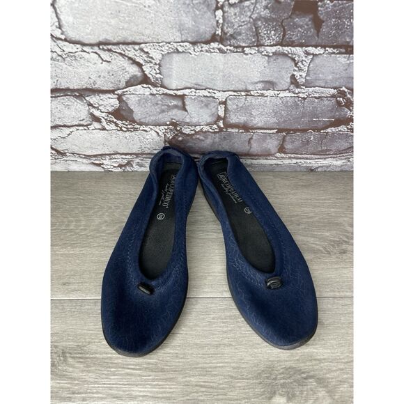Arcopedico Blue Fabric Drawstring Comfort Slip On Shoes Women’s Sz 39EU/8.5M US - Picture 12 of 16